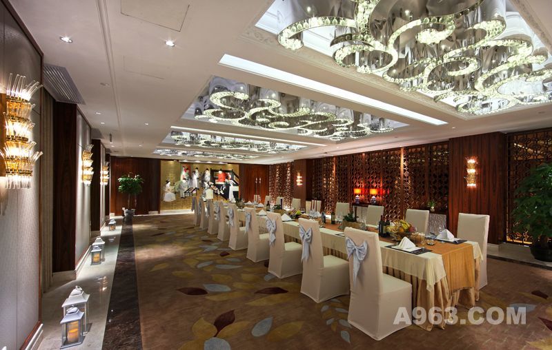 吴开城设计作品——会所空间——一层多功能宴会厅
