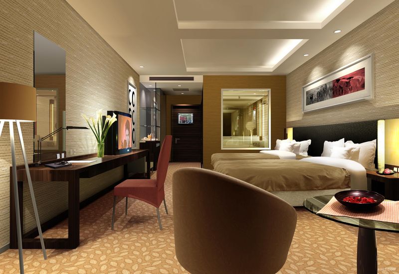 经济型宾馆，宾馆装修效果图，宾馆设计，宾馆客房