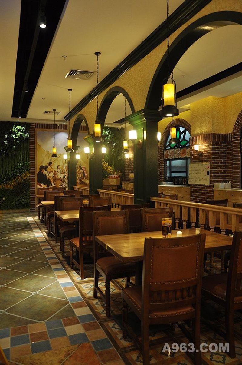 海口圣多斯南美巴西烤肉餐厅设计实景图