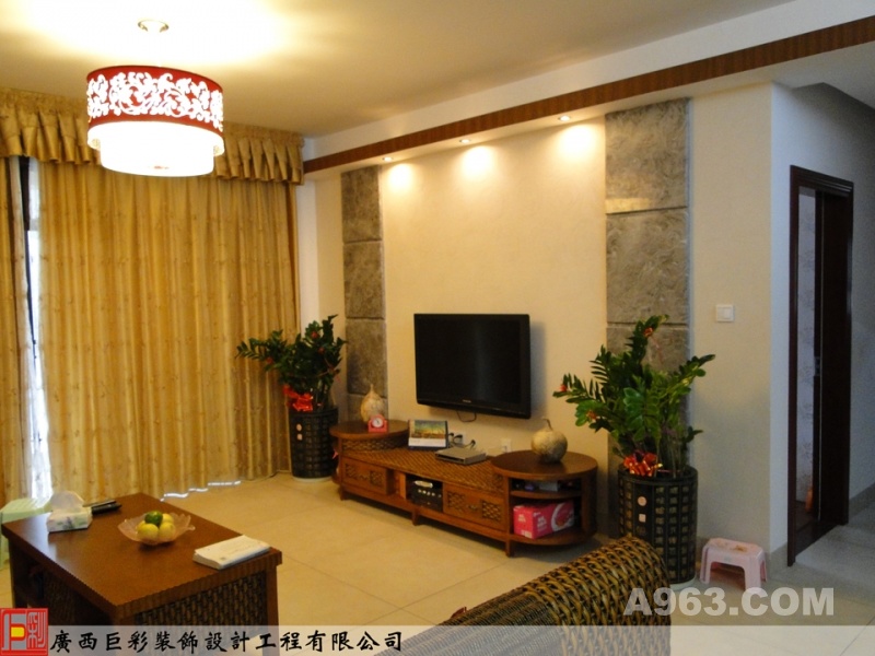 客厅
现代中式风格