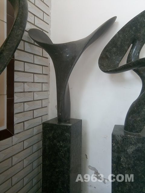 抽象石材雕塑饰品