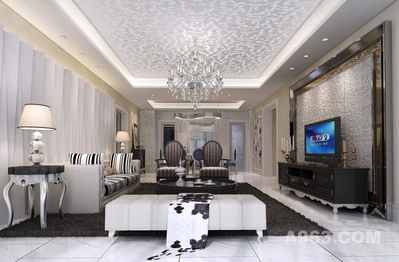 现代奢华主义客厅设计
深圳知名室内设计师吴文彪设计作品