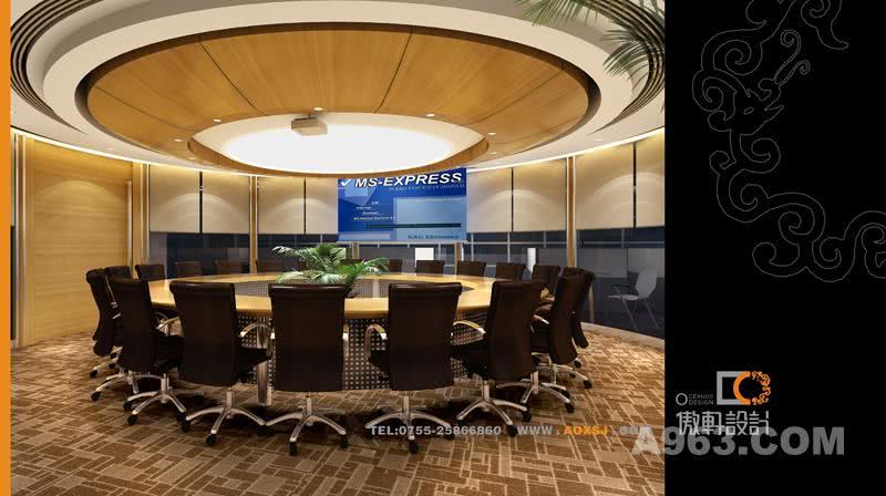 深圳市南山区科技园软件园芯邦科技有限公司写字楼室内装饰装修设计