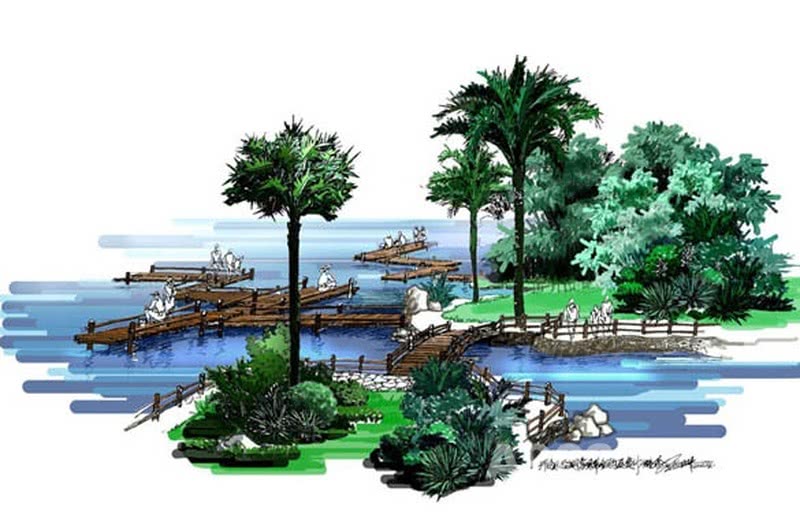 无锡市锡山经济开发区盛塘河水系生态文化公园景观设计
