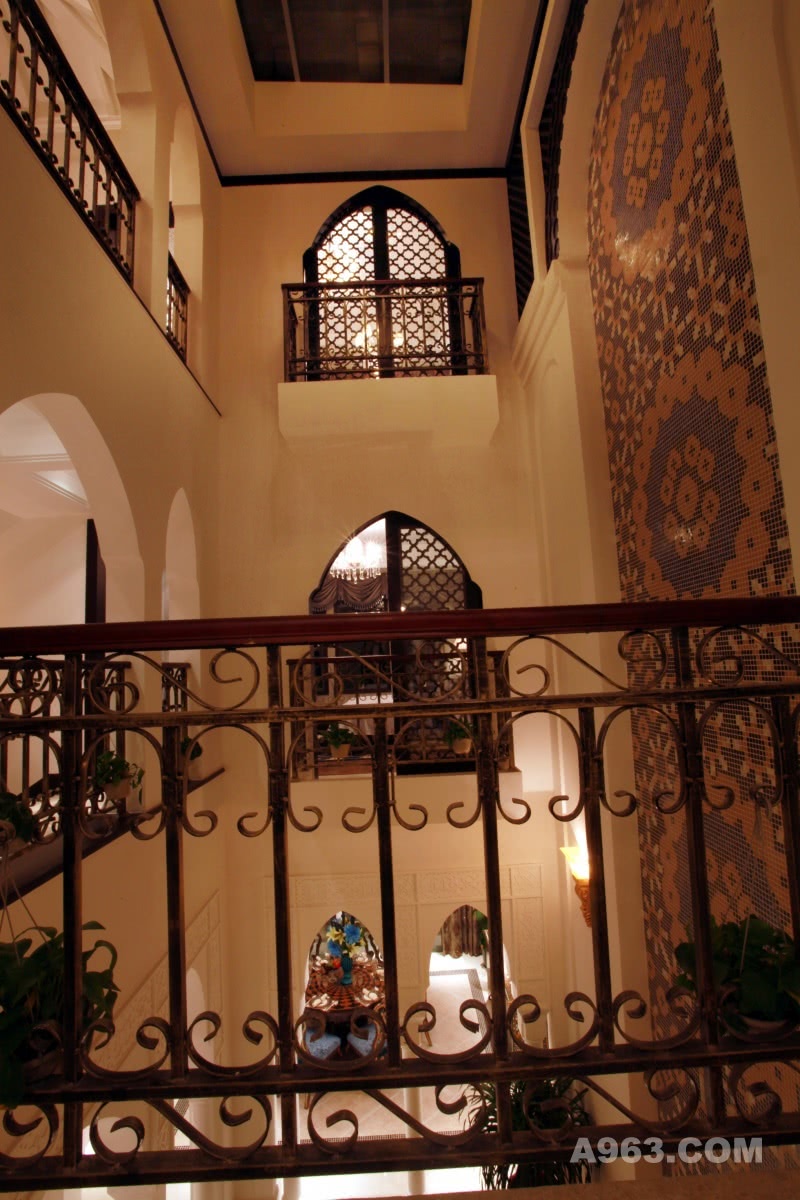 摩洛哥风格中庭