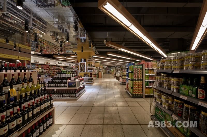 深圳天虹南山超市-商业空间设计