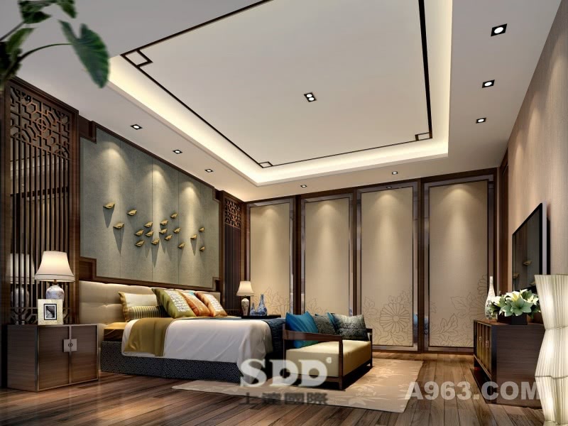SDD上达国际设计作品：中式别墅