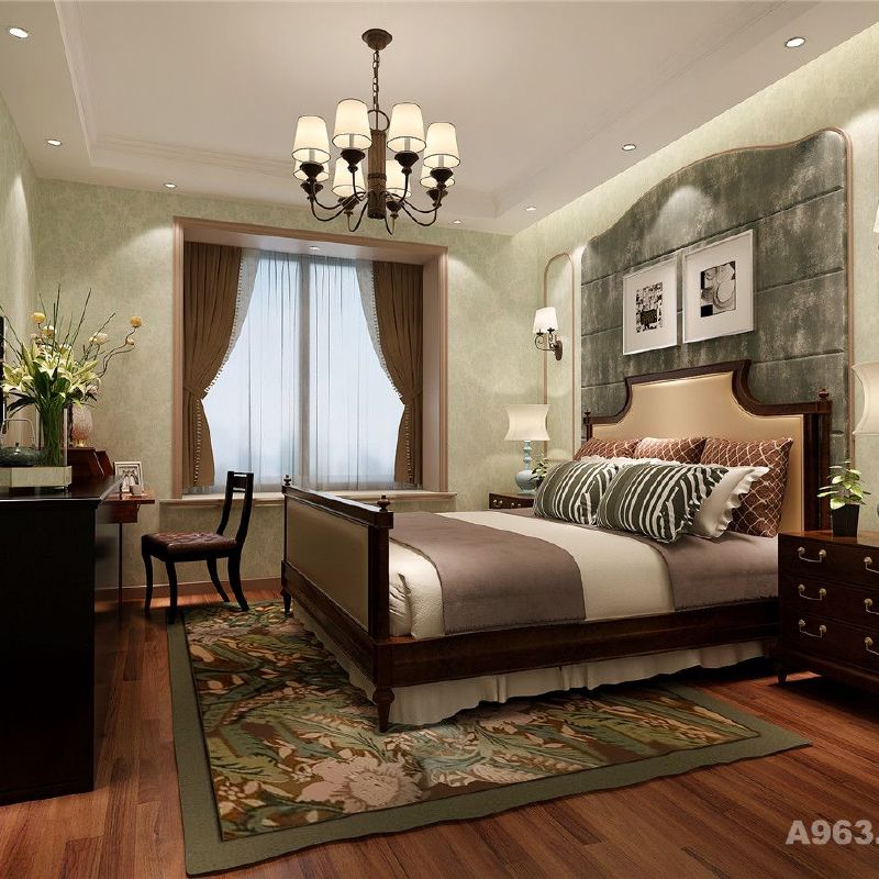 中山公寓装修设计简约美式风格设计方案