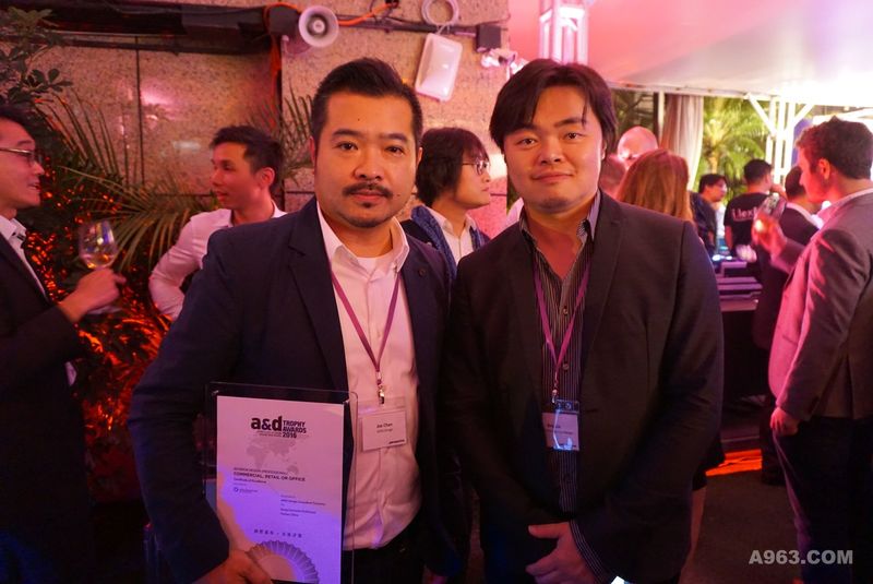  陈子俊与台湾室内设计师凌子达先生