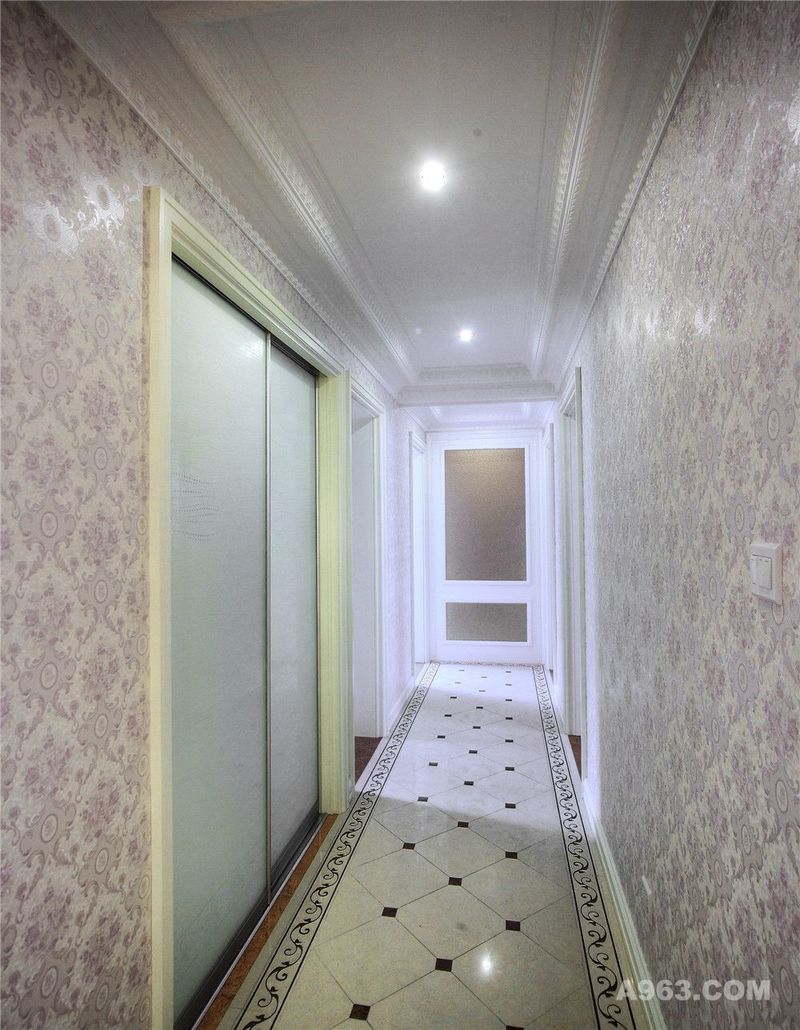 巴黎之春装修设计法式风格完工案例实景展示，上海腾龙别墅设计
