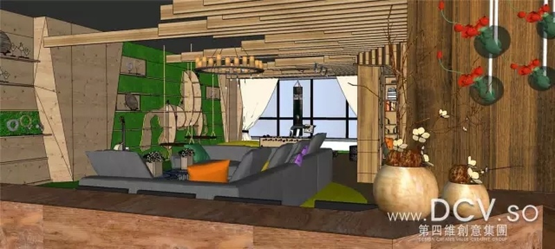 西安-北航科技园现代创意多功能厅室内设计