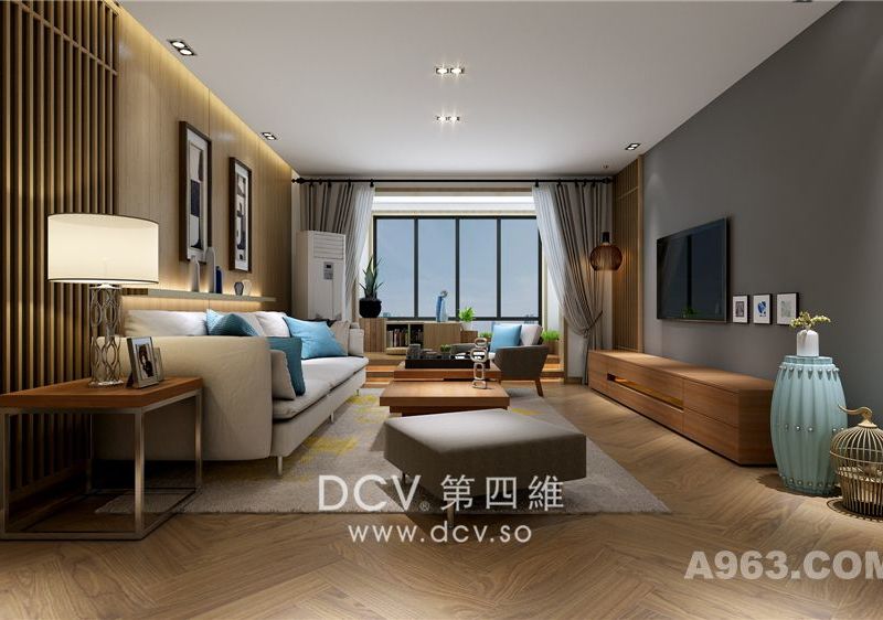 西安富豪级私人住宅-曲江金辉世界城现代简约室内装修设计