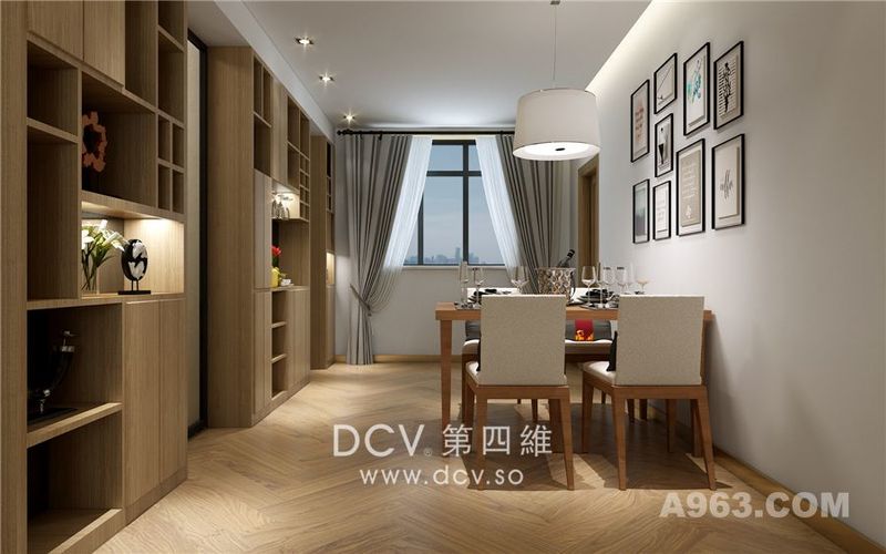西安富豪级私人住宅-曲江金辉世界城现代简约室内装修设计