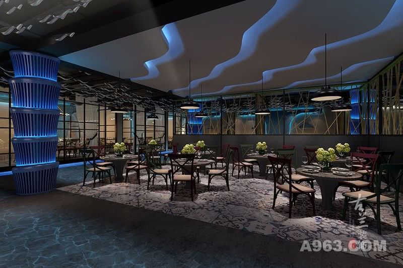 《鱼餐厅》设计案例——重庆专业特色海鲜餐厅设计公司