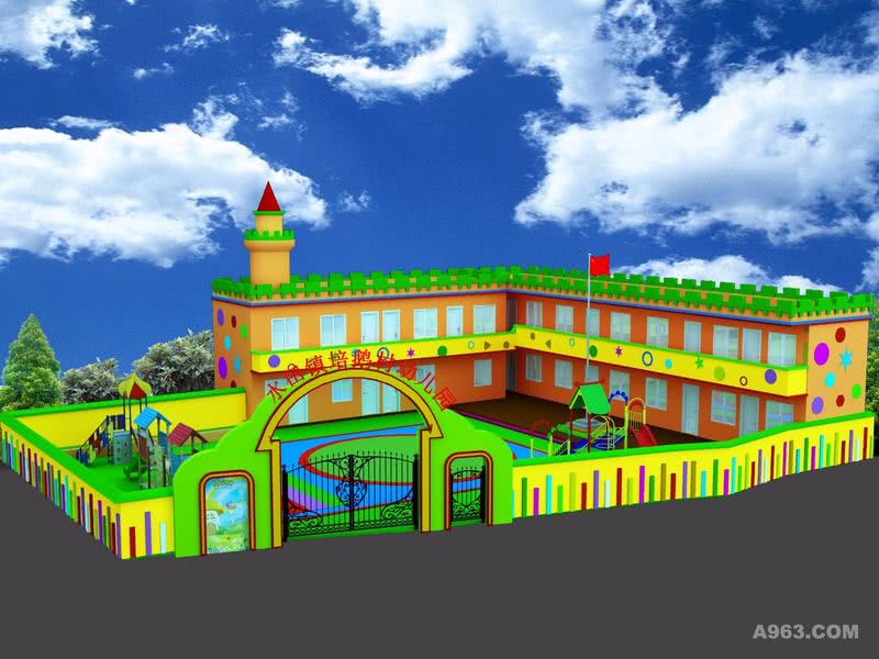 熊攀云设计-幼儿园装修设计