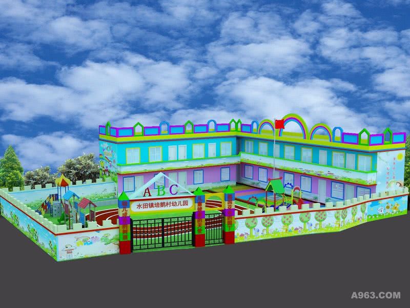 熊攀云设计-幼儿园装修设计