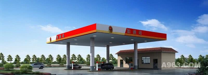 加油站 加油 汽车加油站 中国石化 排队加油 燃料 石油