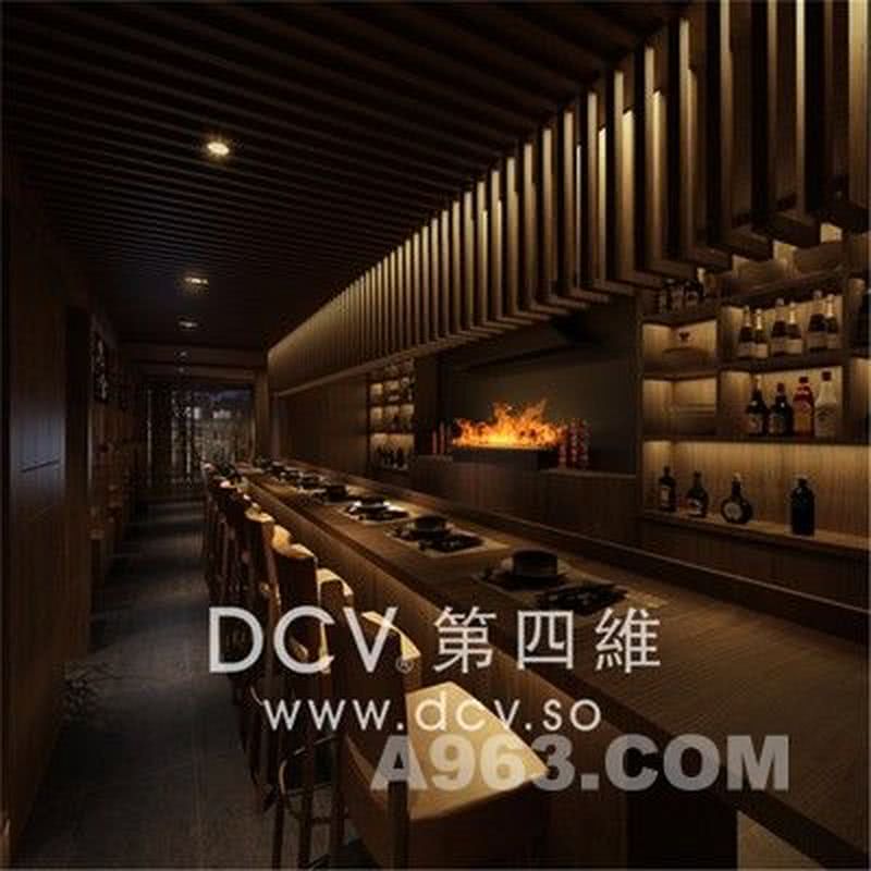 西安最知名的日式料理餐厅设计-惠舍.炉端烧（禾盛京广中心）