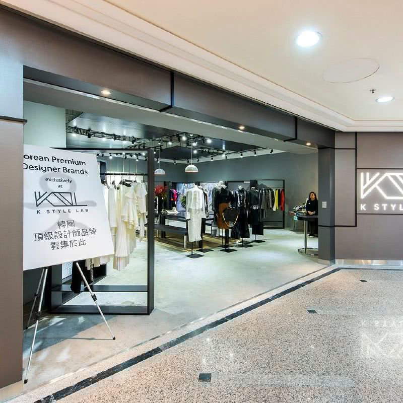 K Style Lab韩国时装店室内设计