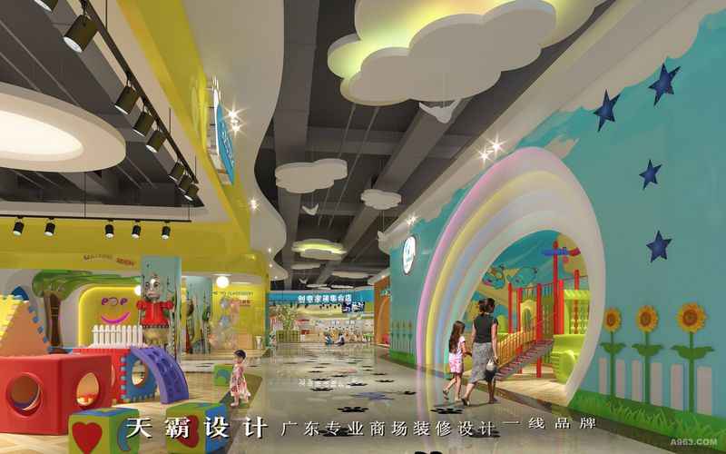 别出心裁商场装修设计效果图天霸设计与您分享：四川西昌汇通商业广场
