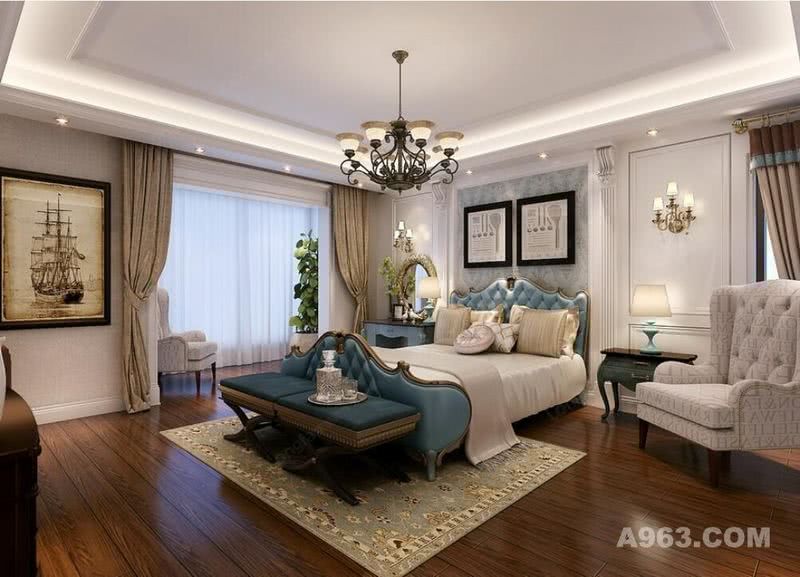 别墅装修欧美风格设计，上海腾龙别墅设计，欢迎品鉴