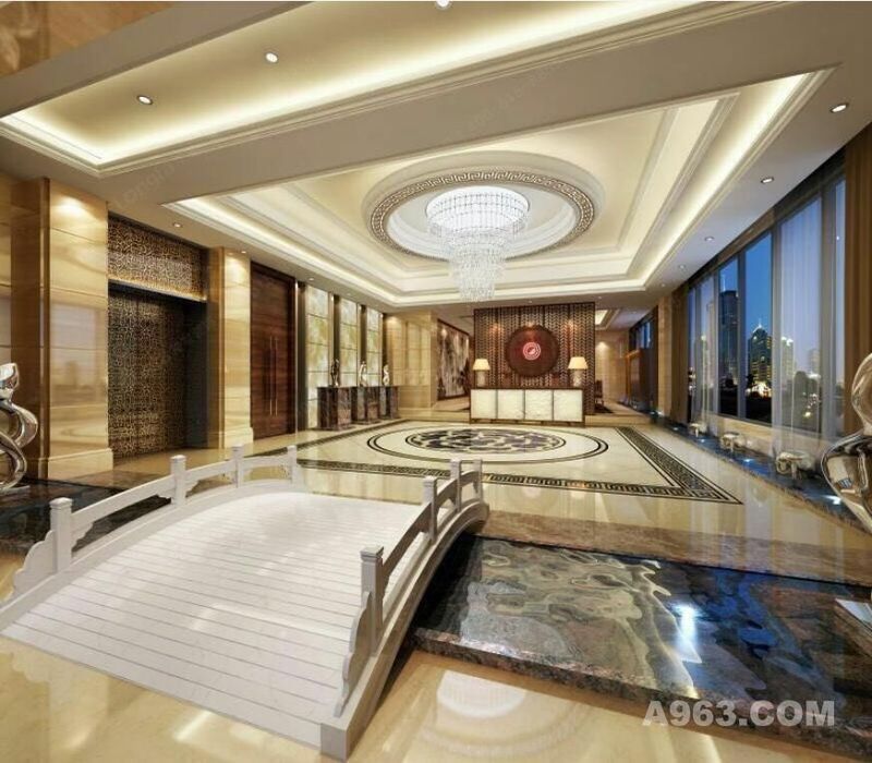 别墅装修混搭现代风格设计，上海腾龙别墅设计作品，欢迎品鉴