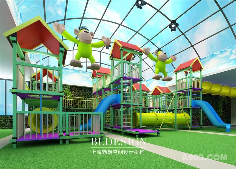 郑州幼儿空间设计公司分享郑州儿童主题室内游乐中心设计案例