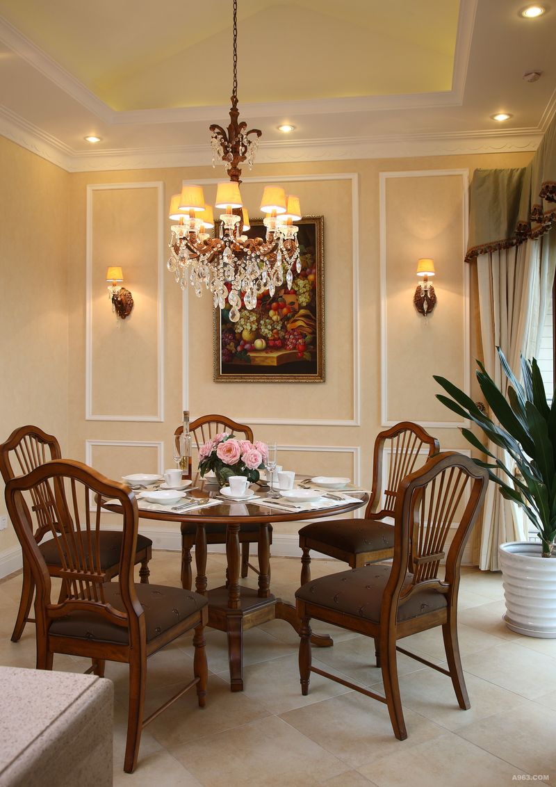 西山华府餐桌设计来自创视界品牌装饰设计网