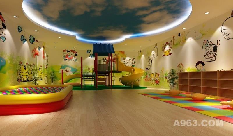 装饰手工区 儿童天地 早教中心 幼儿园 儿童乐园 儿童游戏室 儿童娱乐中心 