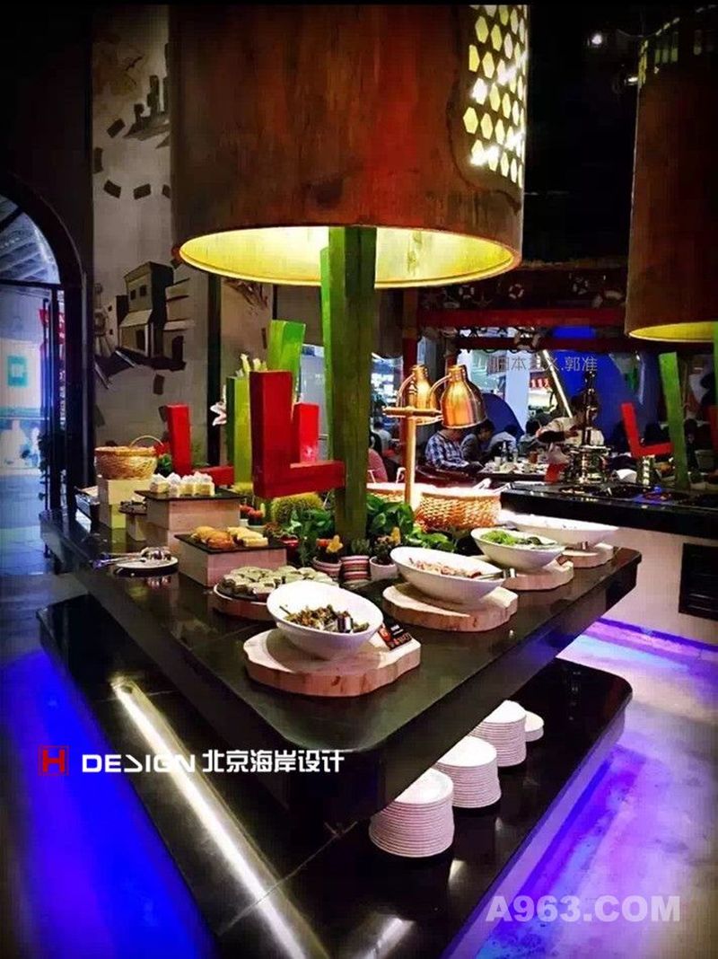 北京西十二街西餐厅设计室内设计案例——北京海岸设计出品效果展示7