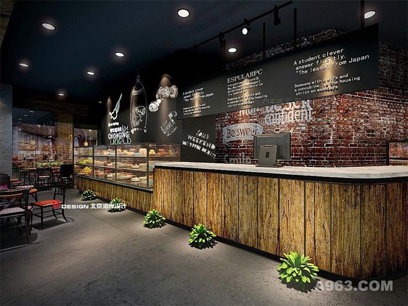 拉那巴米环球中心咖啡馆设计案例——室内效果展示—北京海岸设计出品8