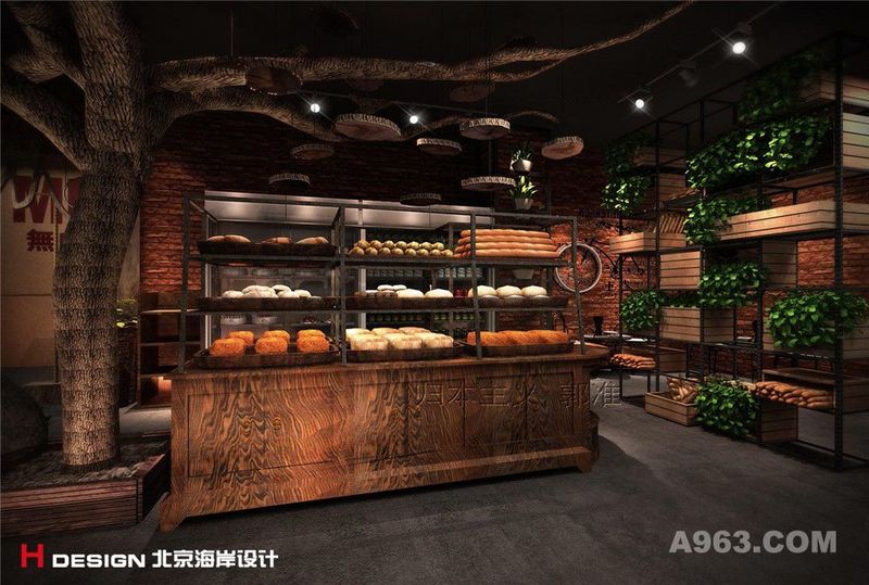 宁波拉那巴米银泰店咖啡馆室内设计案例——北京海岸设计——效果展示4