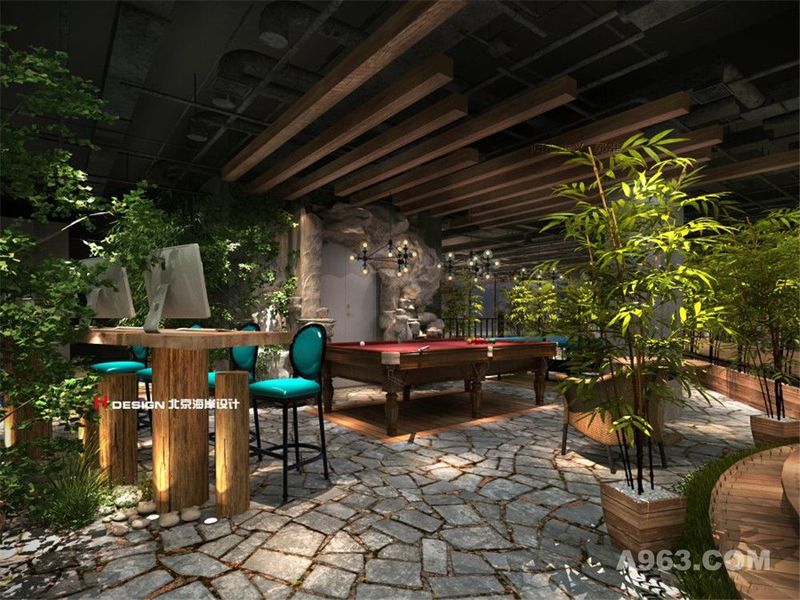 贵州侗家食府餐饮店室内设计案例——北京海岸设计出品—实体效果3