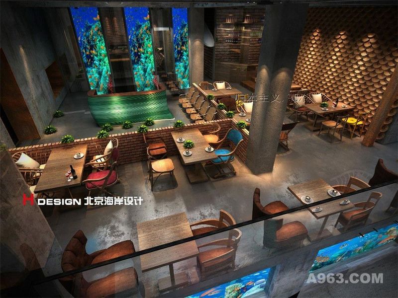 吉林延吉海邸餐厅设计案例实体效果5