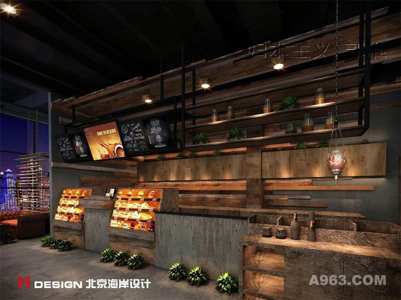 甘肃咖啡陪你咖啡厅设计案例—北京海岸设计—咖啡厅设计室内效果6
