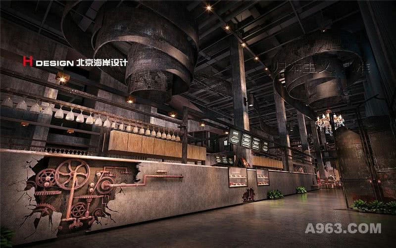 甘肃咖啡陪你咖啡厅设计案例—北京海岸设计—咖啡厅设计室内效果13