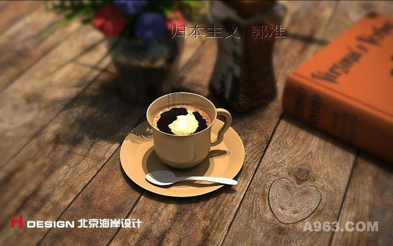 上海漫猫咖啡厅设计案例—北京海岸设计—室内效果展示3