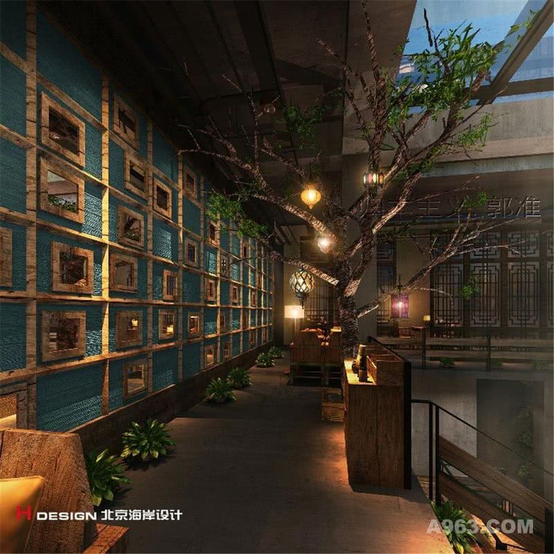 河南周口漫咖啡餐饮设计案例—北京海岸设计—效果展示成品图4