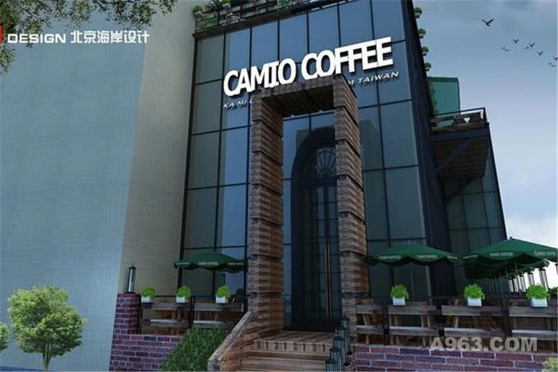 河南鹤壁卡米欧咖啡餐饮设计案例—北京海岸设计—咖啡餐饮设计案例成品效果展示8
