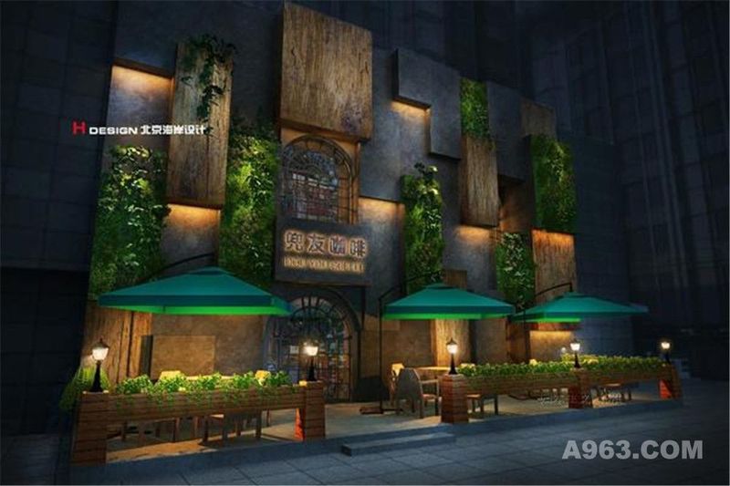 河北保定兜友咖啡餐饮设计案例—北京海岸设计—成品效果展示图片10