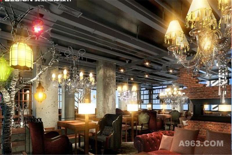 海南海口sen coffee餐饮设计案例—北京海岸设计—室内实体效果展示3