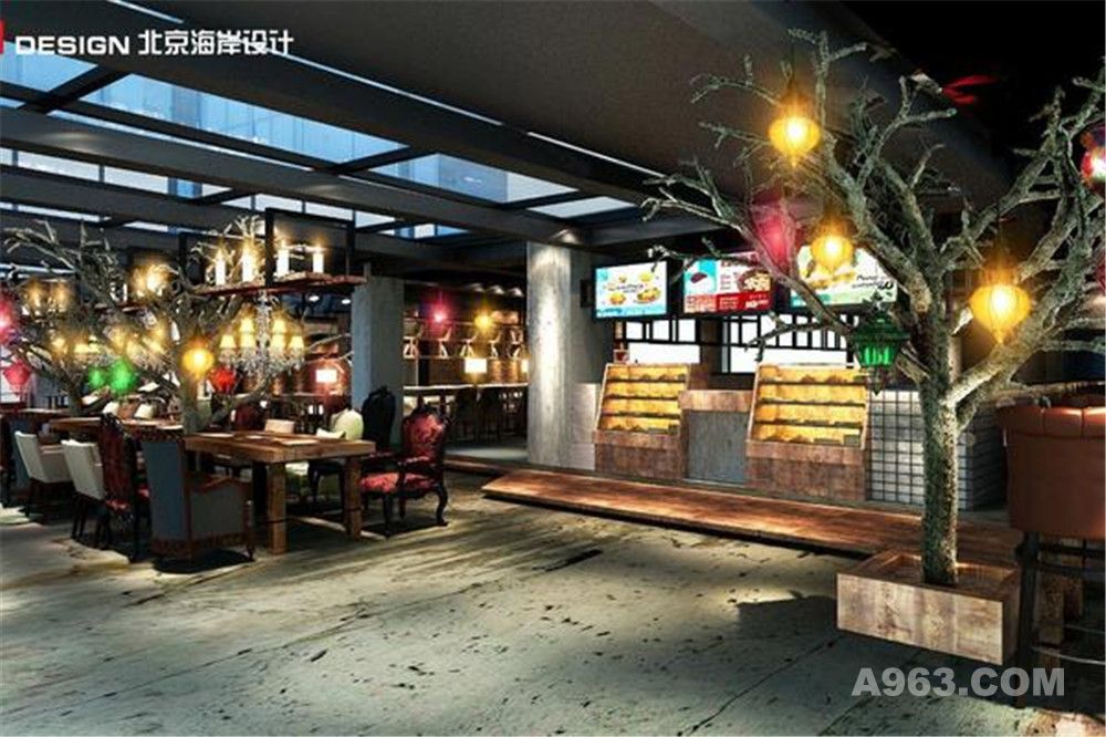 海南海口sen coffee餐饮设计案例—北京海岸设计—室内实体效果展示7