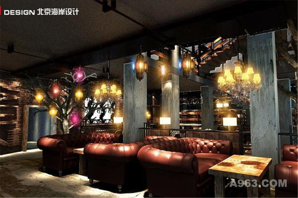 海南海口sen coffee餐饮设计案例—北京海岸设计—室内实体效果展示8