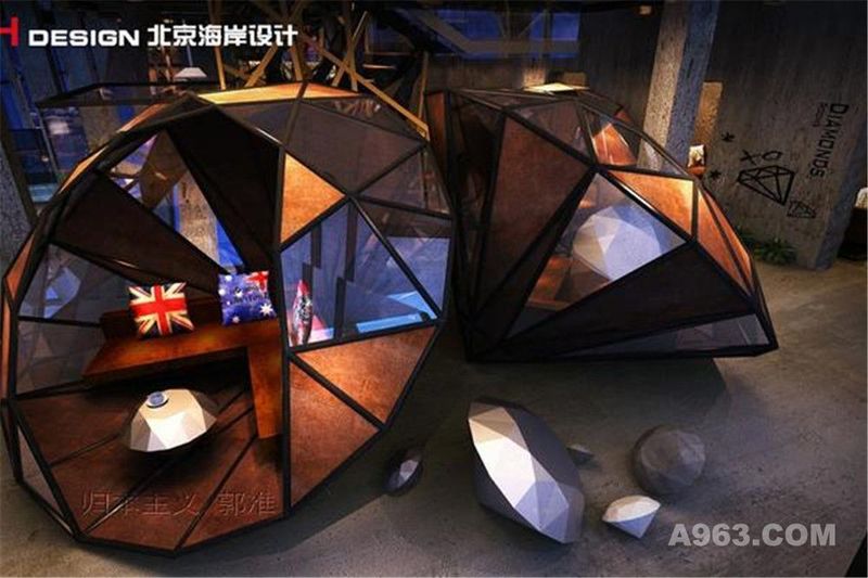 广西南宁星卡普咖啡餐饮设计案例—北京海岸设计—成品效果展示3