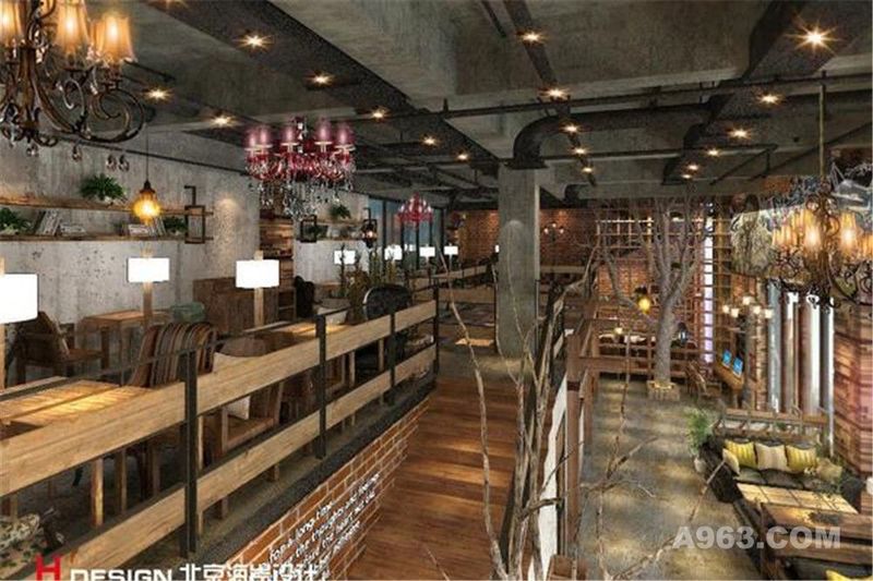 广州逸美时光咖啡餐饮设计案例—北京海岸设计—餐饮设计成品展示图4