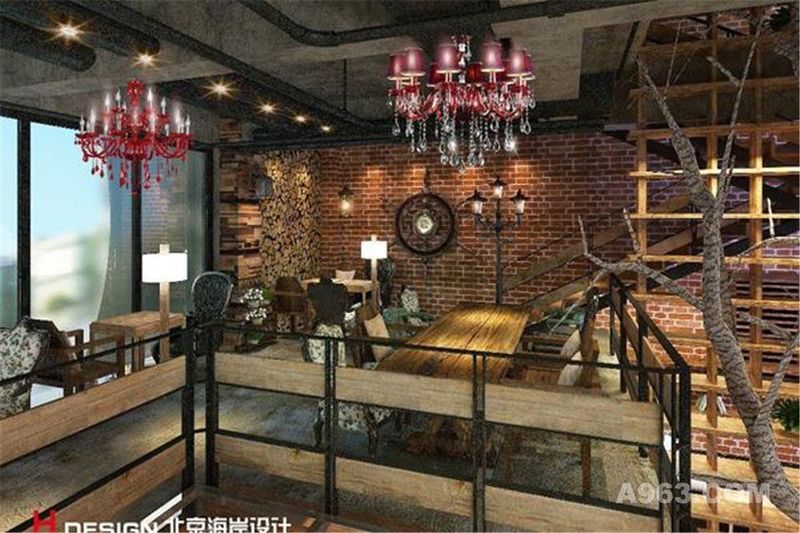 广州逸美时光咖啡餐饮设计案例—北京海岸设计—餐饮设计成品展示图6