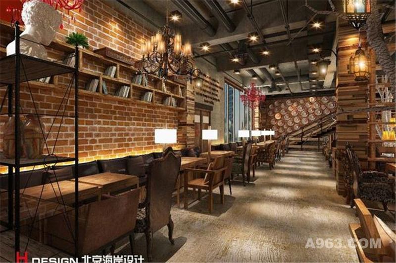 广州逸美时光咖啡餐饮设计案例—北京海岸设计—餐饮设计成品展示图10