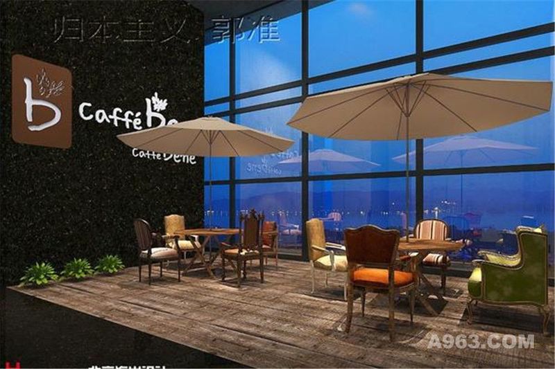 深圳咖啡陪你招商银行总部店设计案例—北京海岸设计—图片展示9