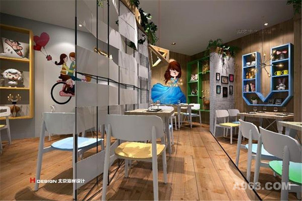 北京小块头串吧餐饮设计案例—北京海岸设计—餐饮设计案例展示4