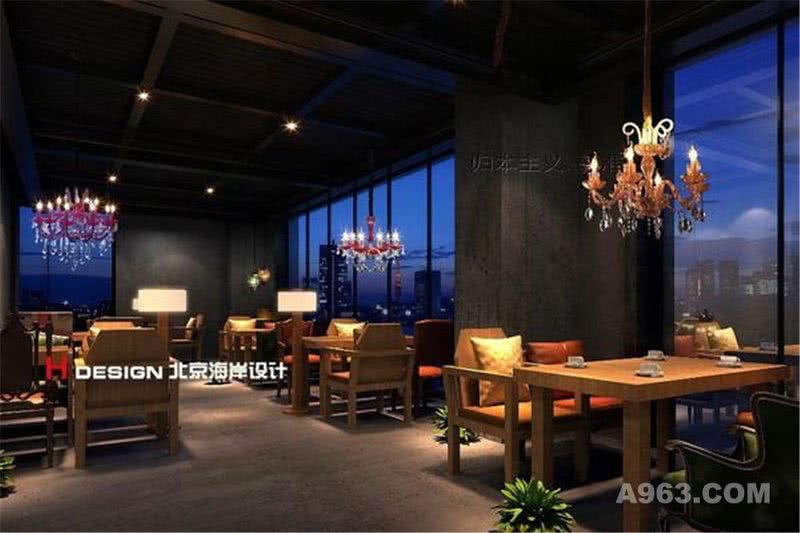 北京动物园咖啡望京店设计案例—北京海岸设计—成品展示